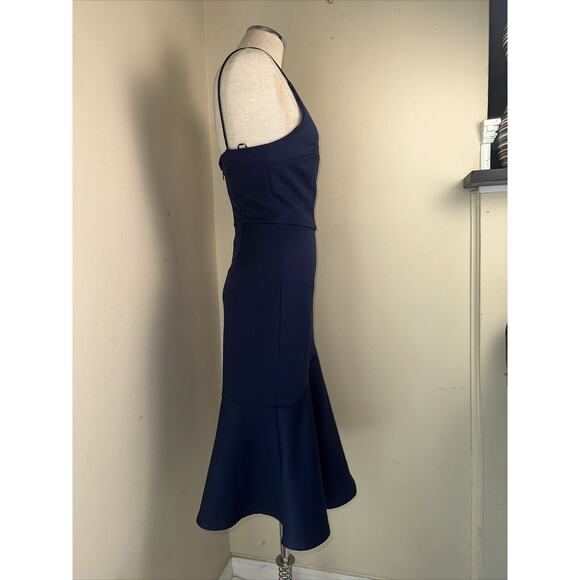 Cooper St. Navy Azalea Dress Fit and Flare A-Line Prom Formal Size 2 EUC - Picture 4 of 9